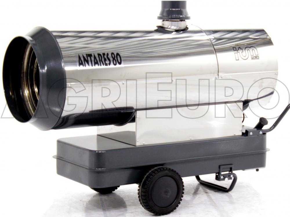 ITM ANTARES 80 INOX - Diesel Heizkanone - indirekte Heizung mit Austauscher – Bild 4