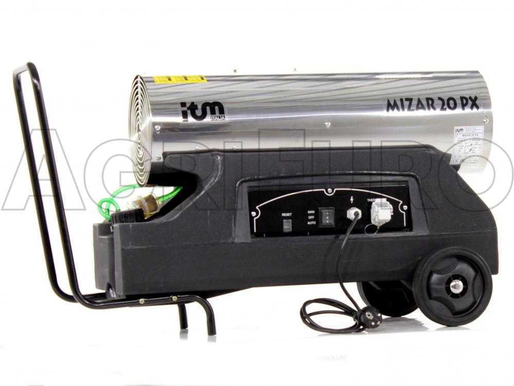 ITM MIZAR 20PX INOX - Diesel Heizgerät - direkte Heizung – Bild 2