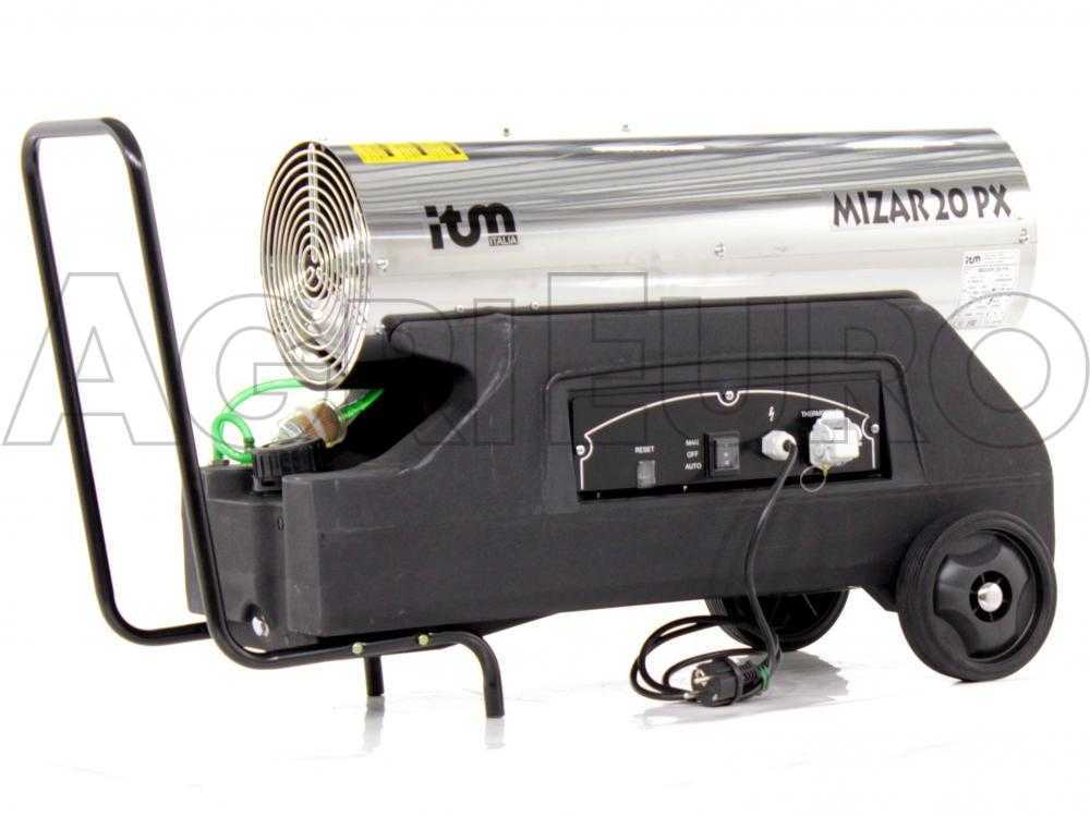 ITM MIZAR 20PX INOX - Diesel Heizgerät - direkte Heizung – Bild 3