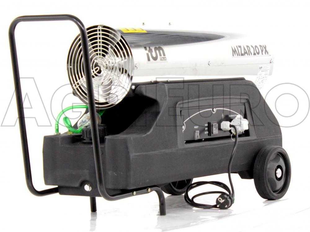 ITM MIZAR 20PX INOX - Diesel Heizgerät - direkte Heizung – Bild 4