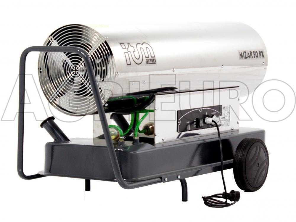 ITM MIZAR 50PX INOX - Diesel Heizgerät  - direkte Heizung
