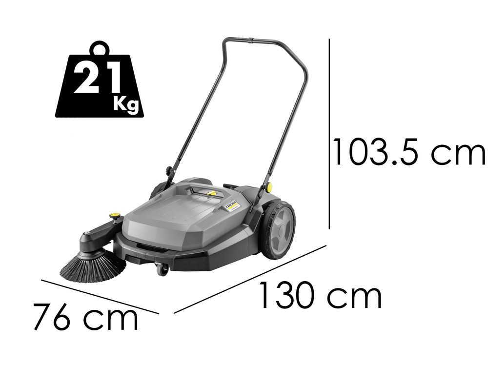 Karcher KM 70/20 C - Handgeführte Kehrmaschine - mit Fangkorb