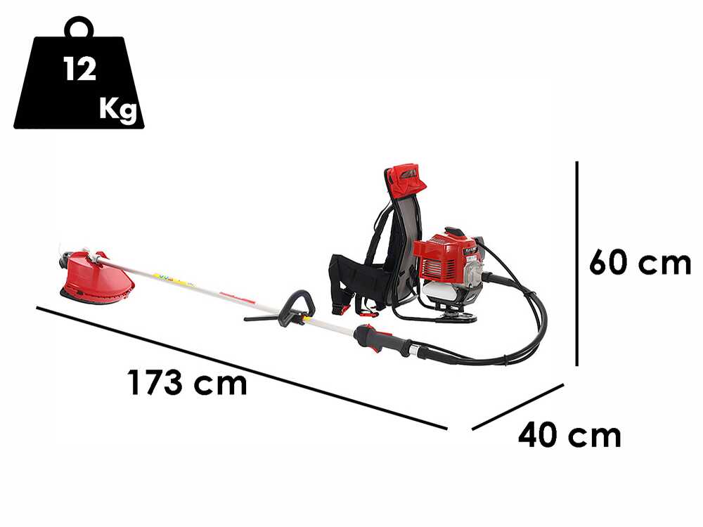 Kawasaki TJ 53 E ZP - Professioneller rücktragbare Motorsense