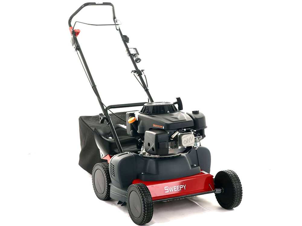 Kehrmaschine Eurosystems SWEEPY mit Loncin 196 OHV Motor - mit Auffangbehälter – Bild 3
