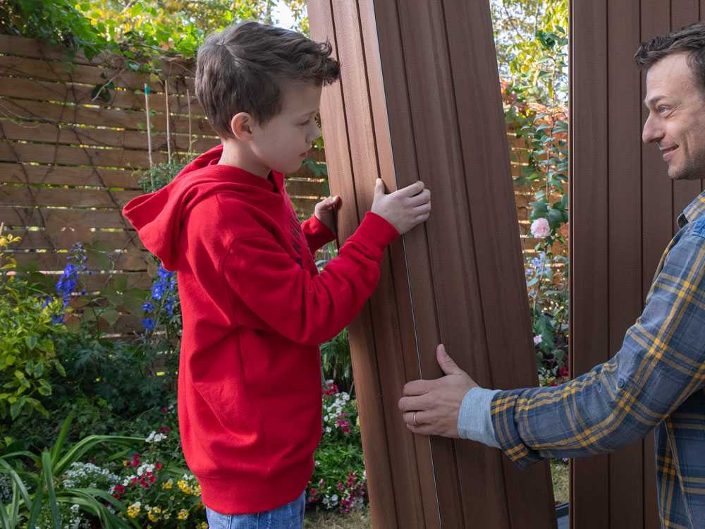 Keter Darwin braun - Gartenhaus Schuppen - mit Seitenfenster - 125x184.5x205 cm – Bild 4