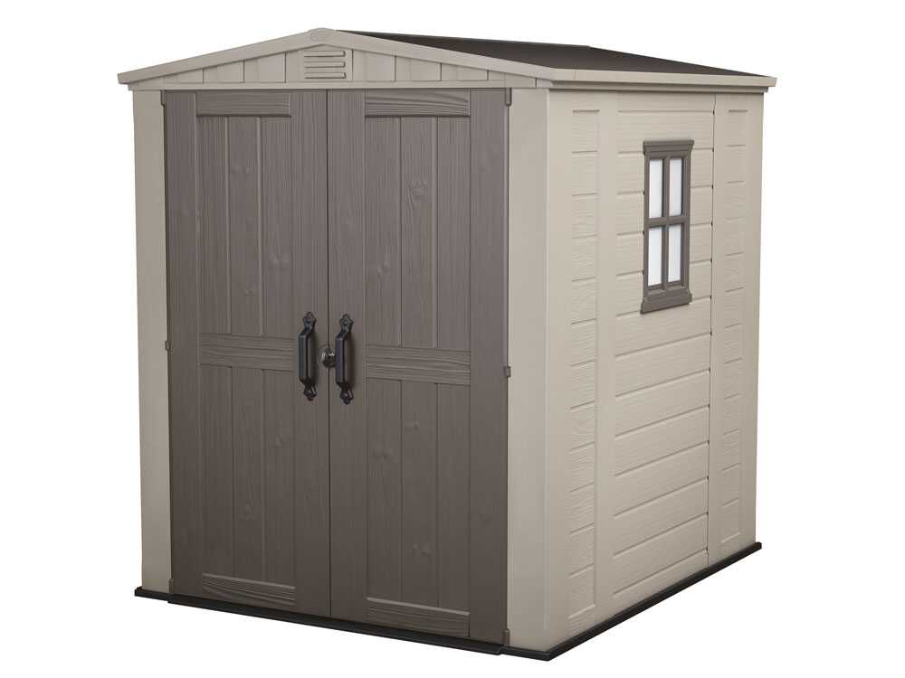 Keter Factor beige - Gartenhaus - mit Seitenfenster - 178x195.5x208 cm – Bild 2