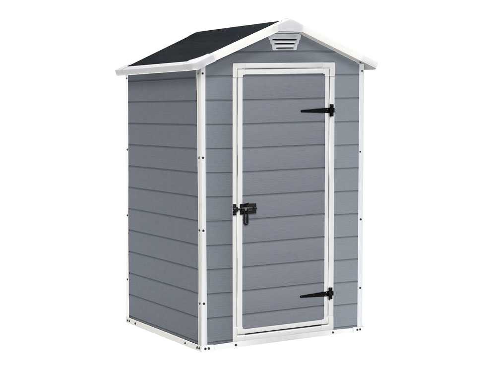 Keter Manor grau - Gartenhaus Schuppen - 129x103x196 cm – Bild 2