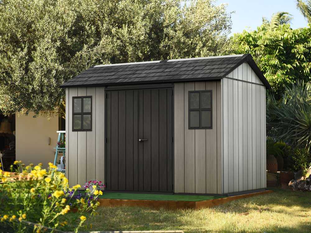 Keter Oakland 1175 - Gartenhaus - mit Seitenfenstern - 350x229x254 cm – Bild 4