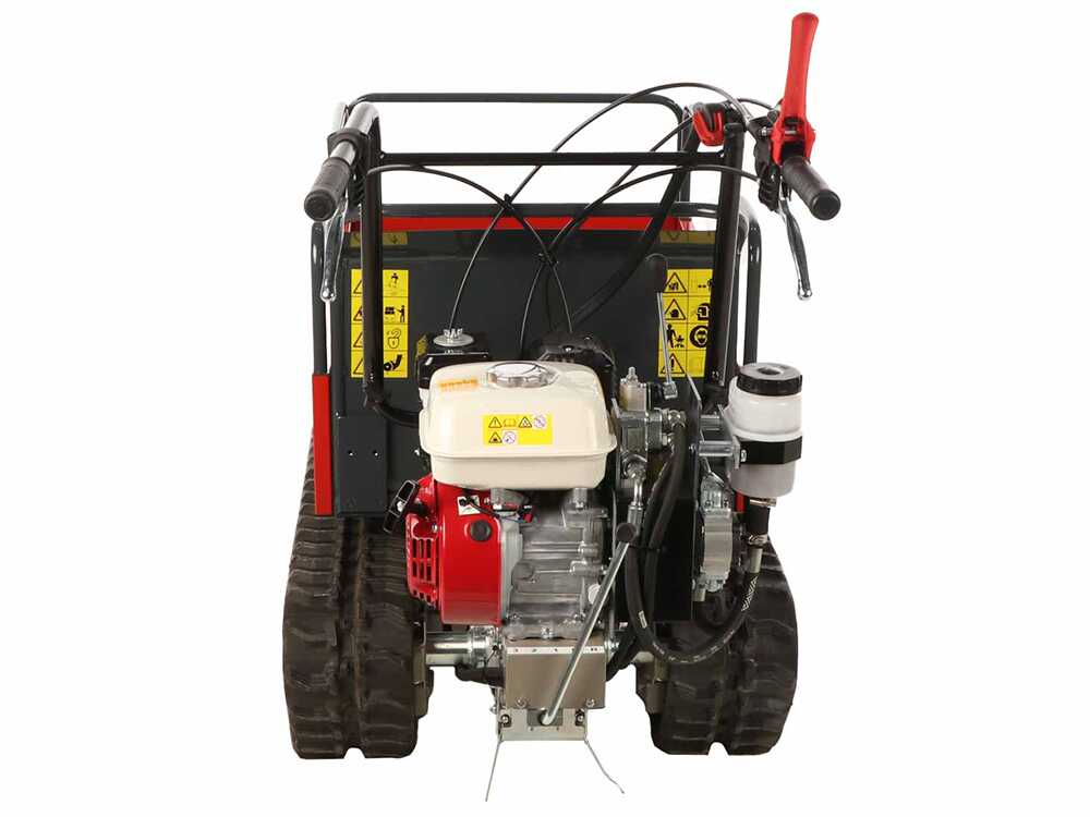Kettendumper Benassi M503H – Hydraulischer, erweiterbarer Dumperkasten – Tragfähigkeit 550 kg – Bild 4