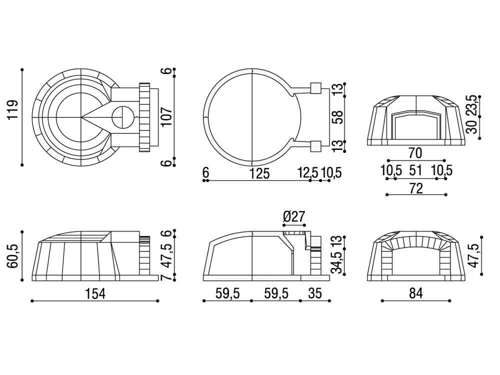 Linea VZ F2 - Einbau-Holzbackofen mit Backraum Ø 107 cm - Backkapazität 5 Pizzas – Bild 3