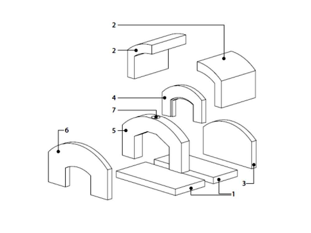Linea VZ Sorrento - Einbau-Holzbackofen mit Backfläche 72x105 cm - Kapazität 5 Pizzas – Bild 4