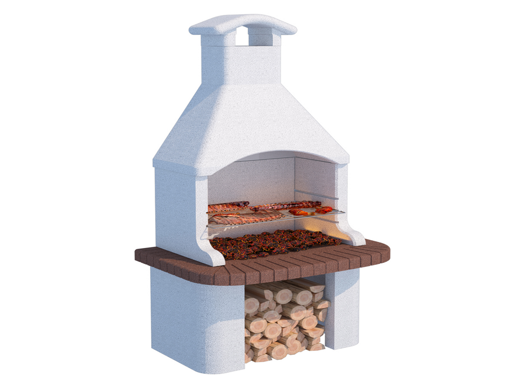 Linea VZ Tremiti - Grillkamin für Holz/Holzkohle – Bild 2