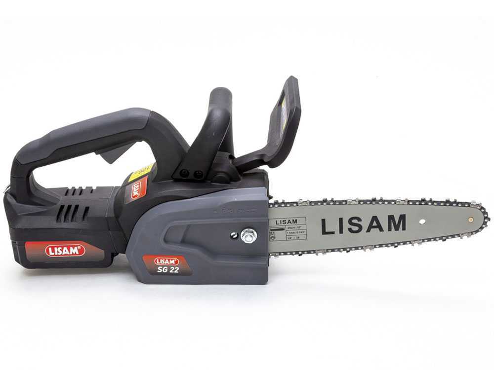 LISAM SG 22 - Akku-Baumpflegesäge 2X18V 2Ah - Schwert 25 cm – Bild 2