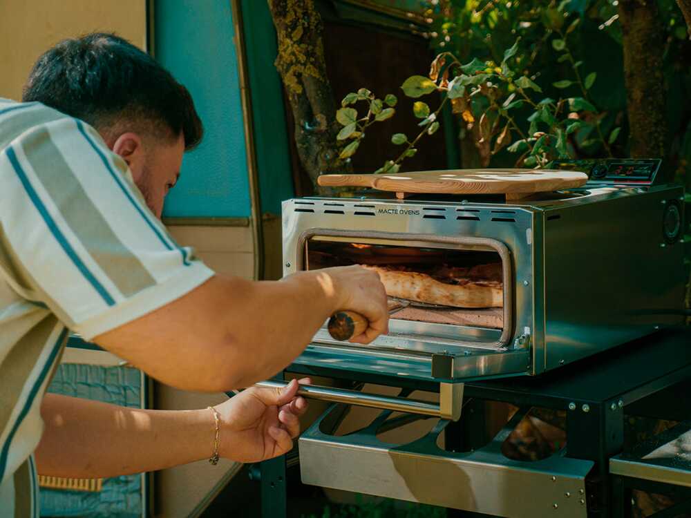 Macte Ovens Voyager TWIN ADVANCED Grau – Elektro-Pizzaofen – 2975 W