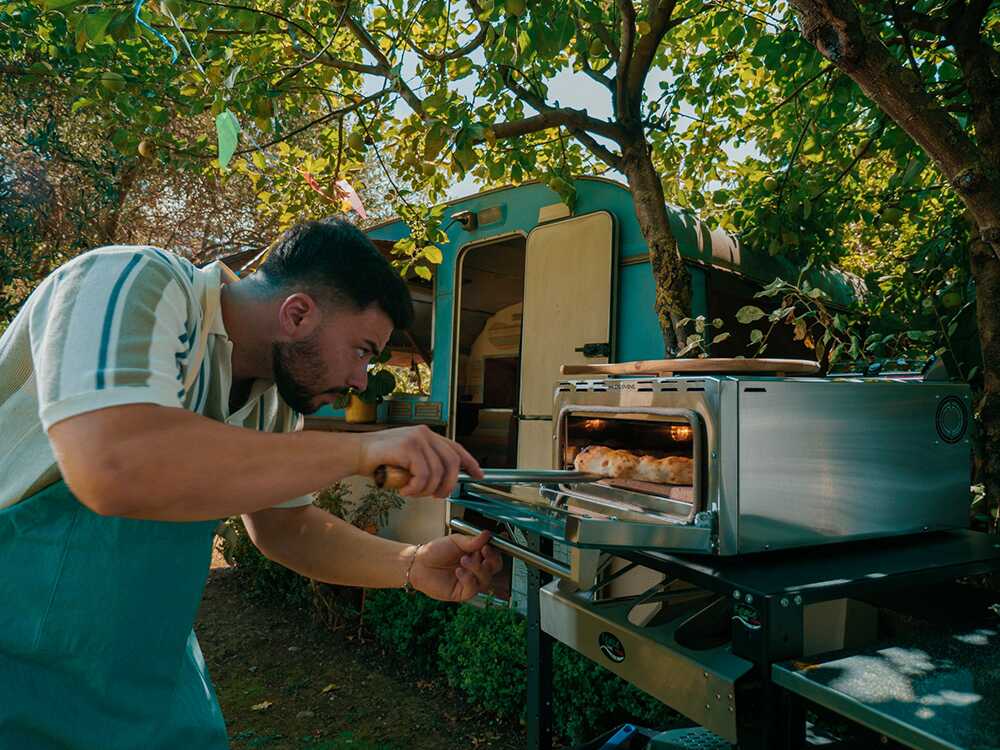 Macte Ovens Voyager TWIN ADVANCED Schwarz – Elektro-Pizzaofen – 2975 W