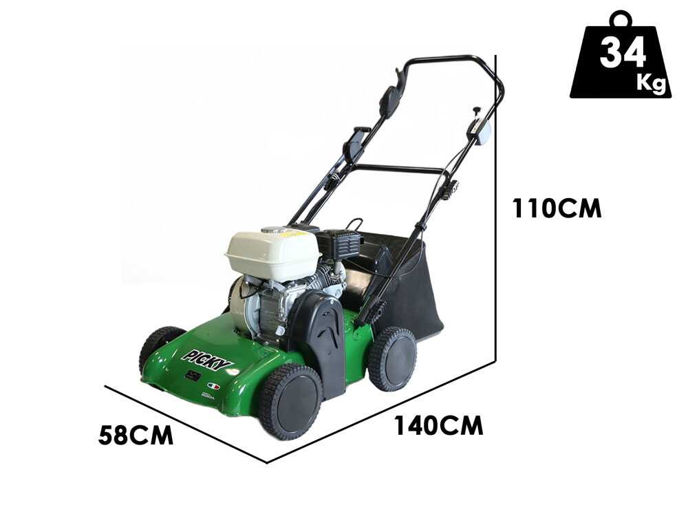 Marina Systems Picky H – Benzin-Kehrmaschine – Honda GP 160 Motor