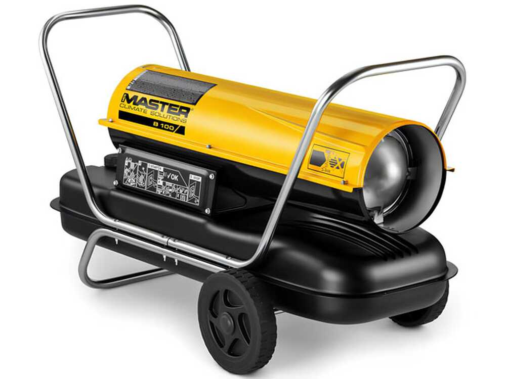 Master mod. B 100 CED - Diesel Luftheizgerät - direkte Zündung