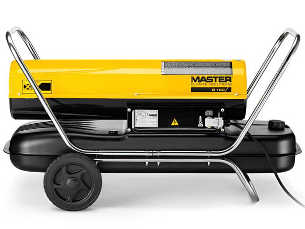 Master mod. B 100 CED - Diesel Luftheizgerät - direkte Zündung – Bild 3