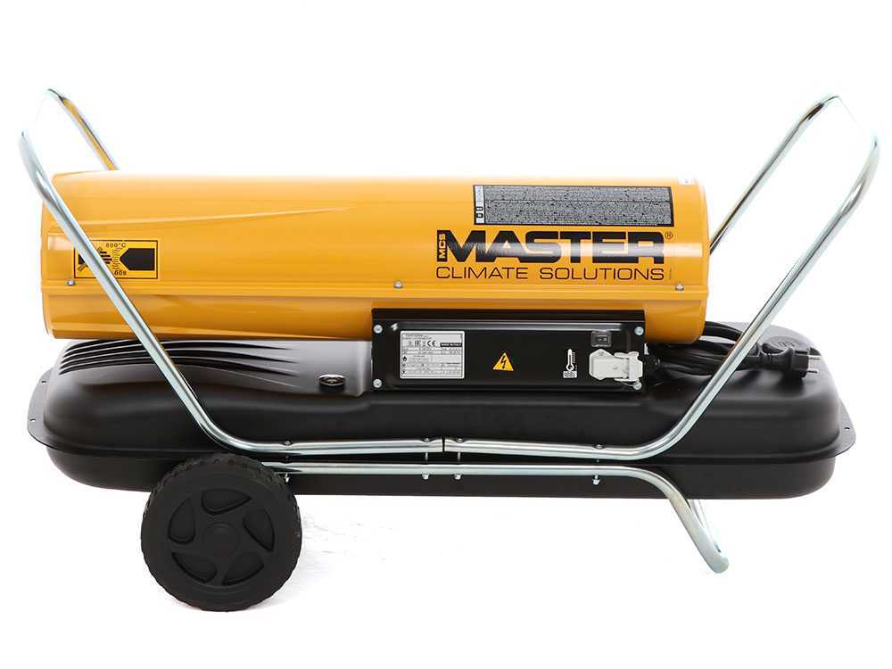 Master mod. B 150 CED - Diesel Luftheizgerät - direkte Zündung – Bild 4