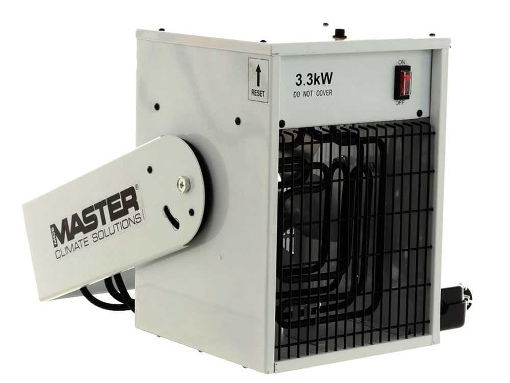 MASTER TR 3 - Elektro Heizgerät mit Gebläse - Wandmontiert – Bild 3
