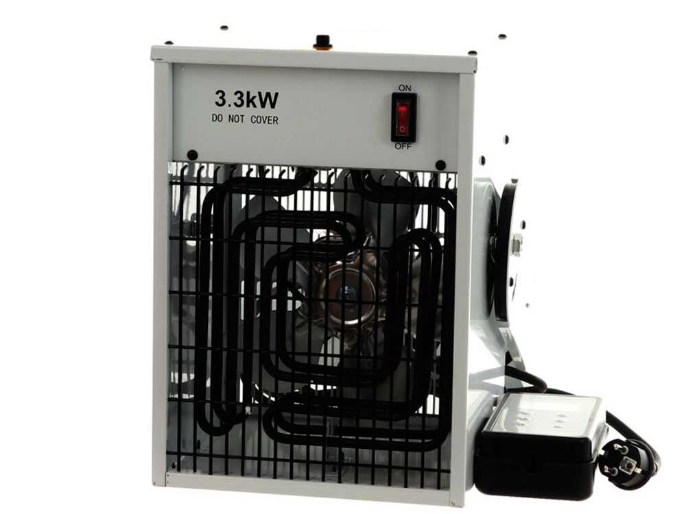 Master TR 3D - Heizlüfter mit Ventilator - 3.3 kw - OHNE FERNBEDIENUNG – Bild 4
