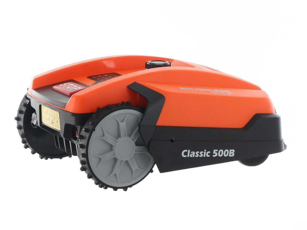 Mähroboter Yard Force Classic 500B - Bluetooth integriert - Stoßsensoren – Bild 4