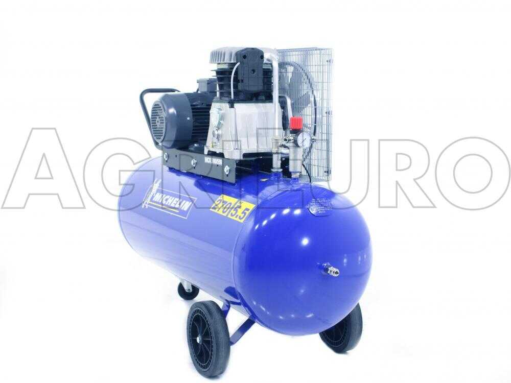 Michelin MCX 300 598 - Elektrischer Kompressor mit Riemenantrieb - Motor 5.5 PS - 270Lt – Bild 3