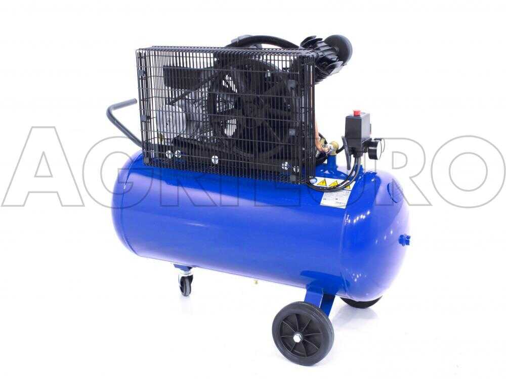 Michelin VCX 100-3 - Elektrischer Kompressor mit Riemenantrieb - Motor 3PS -100Lt – Bild 3