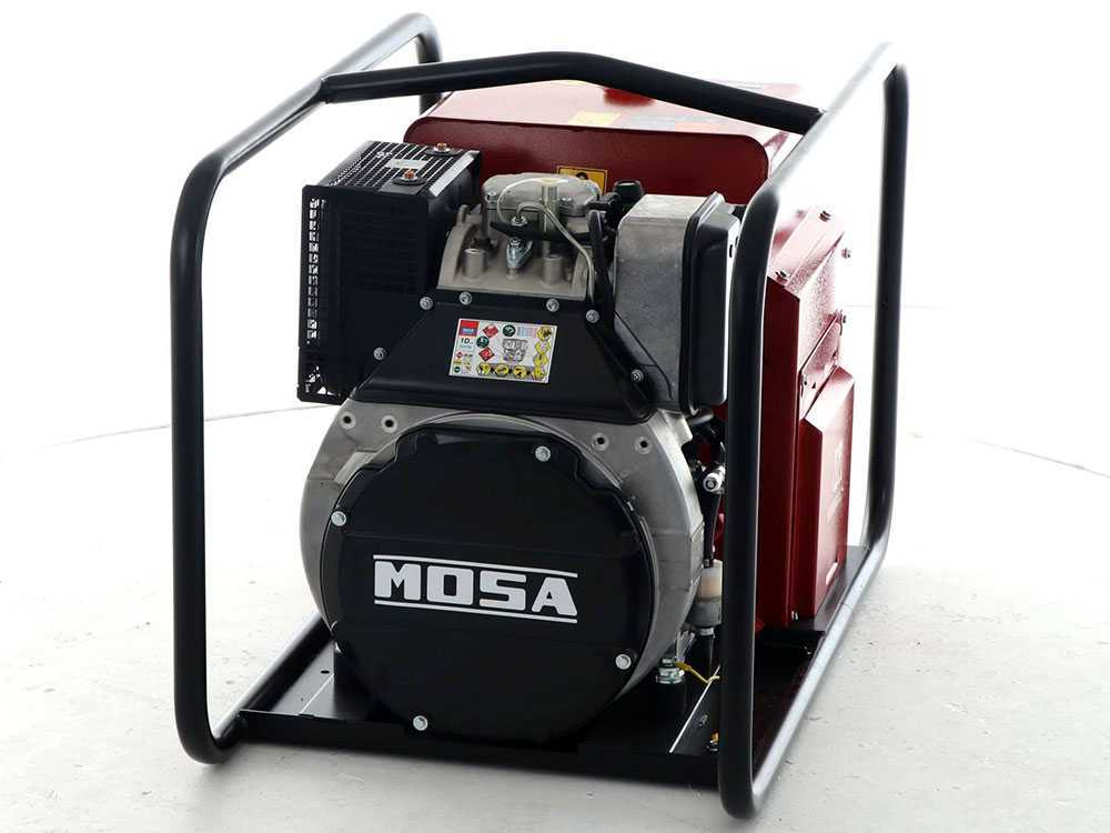 MOSA GE 10000 HZDM - Diesel-Stromerzeuger 9 kW - Dauerleistung 8.1 kW - 230V - Hatz Motor 1D90 – Bild 3