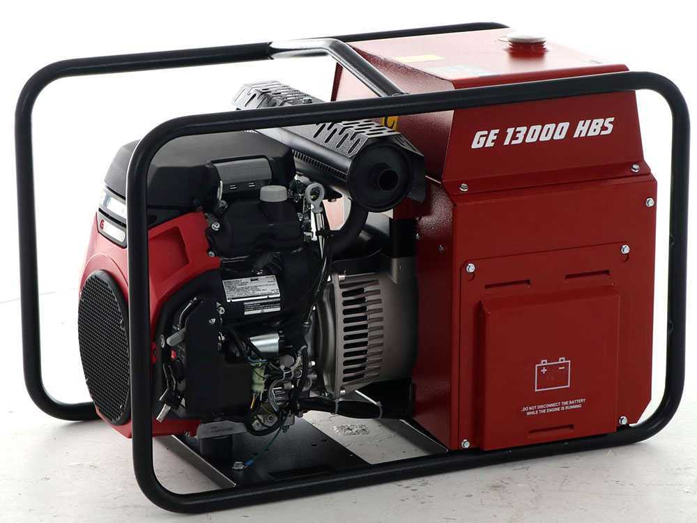 MOSA GE 13000 HBS - Benzin-Stromerzeuger 10.4 kW - Dauerleistung 9 kW 400V - Honda Motor GX630 – Bild 2