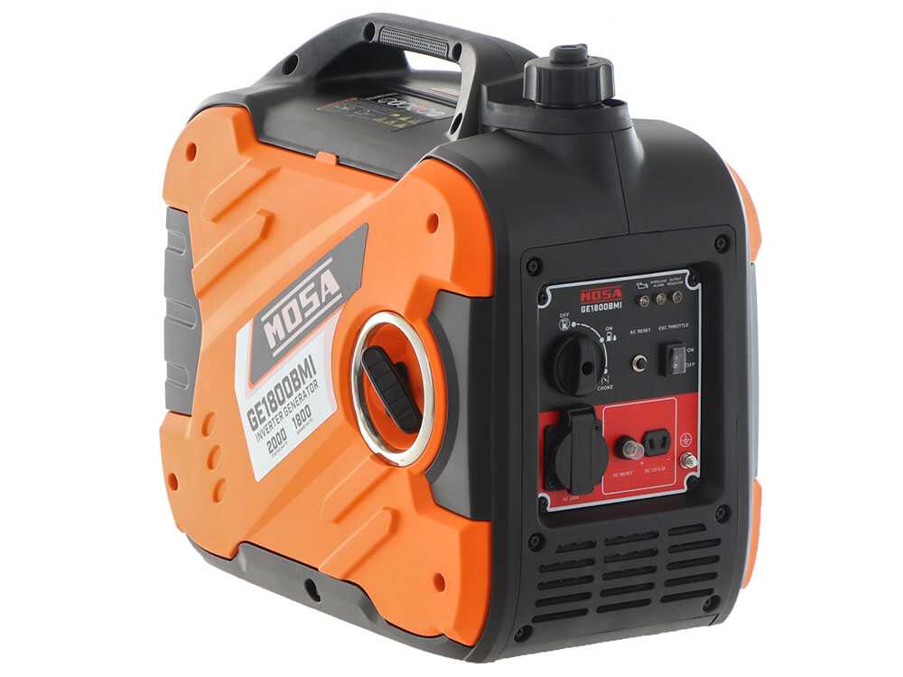 Mosa GE 1800 BMI - Inverter-Stromerzeuger 2 kW - Dauerleistung 1.8 kW - 230V – Bild 3