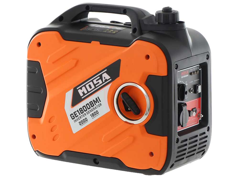 Mosa GE 1800 BMI - Inverter-Stromerzeuger 2 kW - Dauerleistung 1.8 kW - 230V – Bild 4