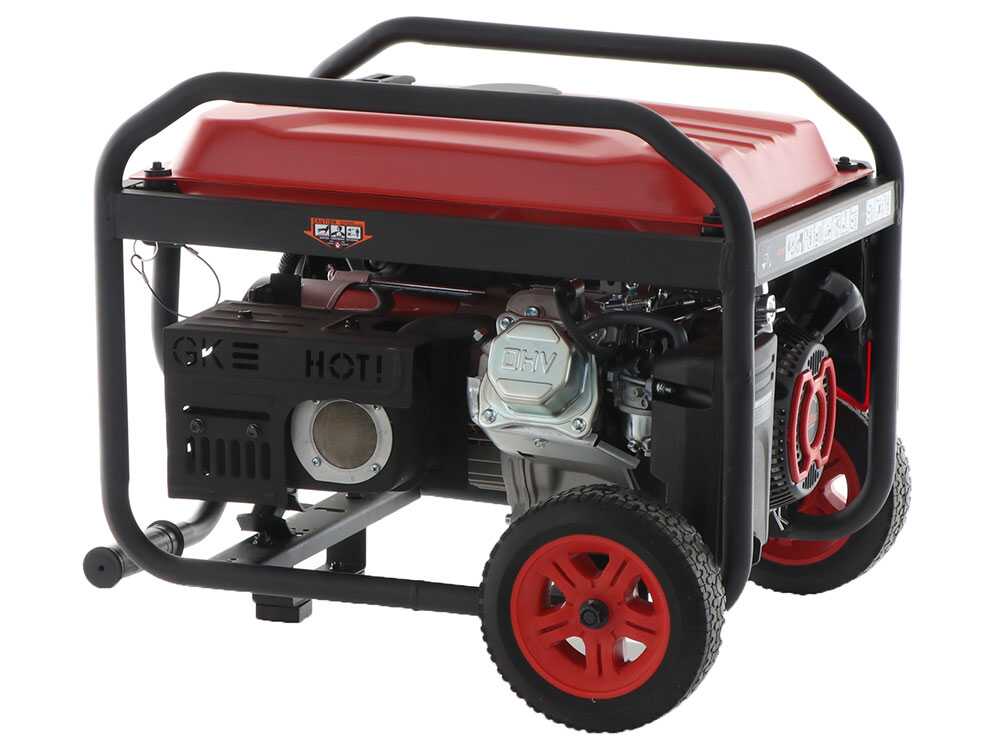 Mosa GE 3900 - Benzin-Stromerzeuger auf Rädern 3.3 kW - Dauerleistung 3 kW - 230V – Bild 3