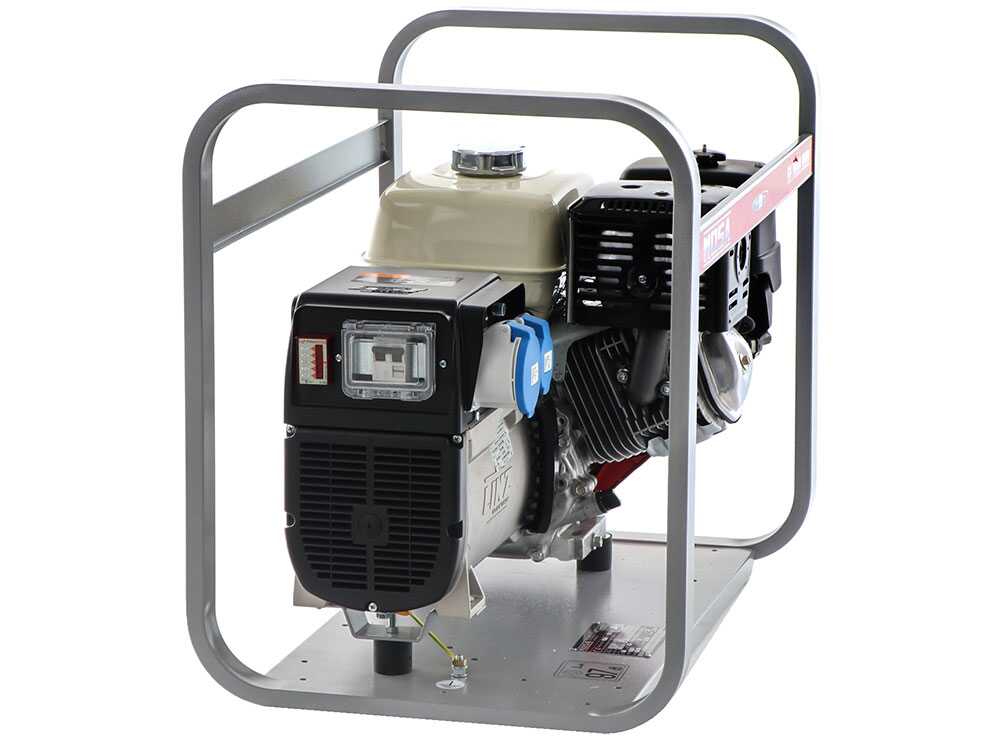 MOSA GE 7000 HBM - Stromerzeuger 6 KW einphasig - Dauerleistung 5 kW - 230V - Honda Motor GX390 – Bild 4