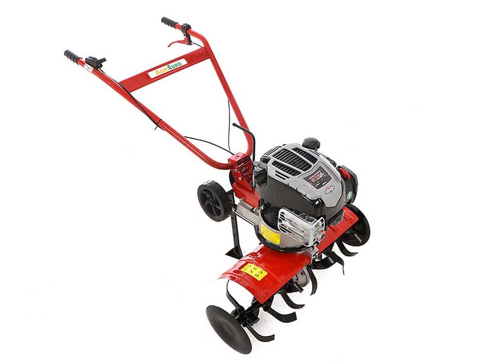 Motorhacke AgriEuro Rotalux 52A B55 mit B&S Motor 163 ccm - 1 Vorwärtsgang – Bild 4