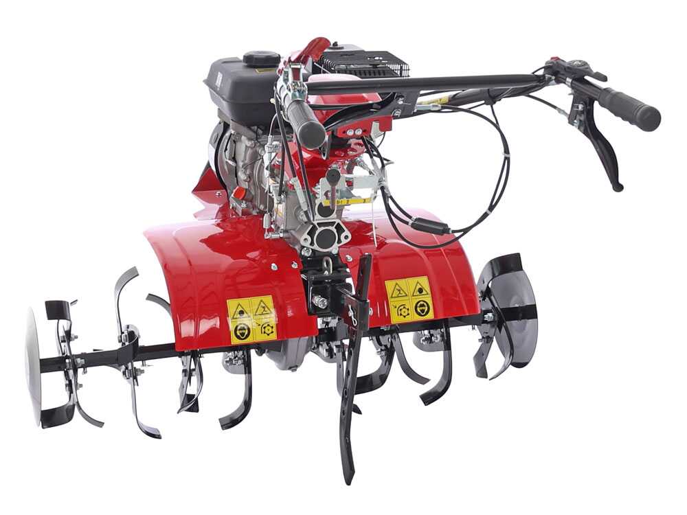 Motorhacke AMA MTZ100G mit Benzinmotor 212ccm 7 PS Gänge 3+1 – Bild 3