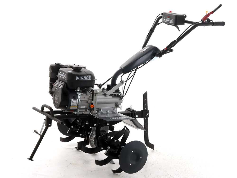 Motorhacke Blackstone MHG 2000 mit Benzinmotor von 212 ccm – Bild 2