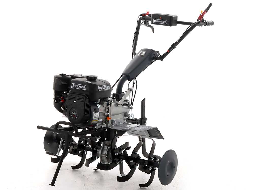 Motorhacke Blackstone MHG 2000 mit Benzinmotor von 212 ccm – Bild 3