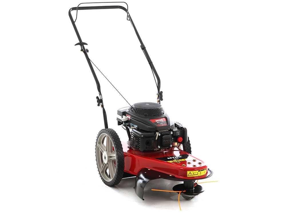 MTD WST 5522 - Fadenmäher auf Rädern zum Schieben - mit Benzinmotor 159 ccm