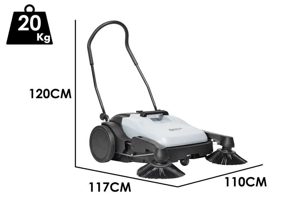 Nilfisk SW 250 - Handkehrmaschine - mit Fangkorb – Bild 3
