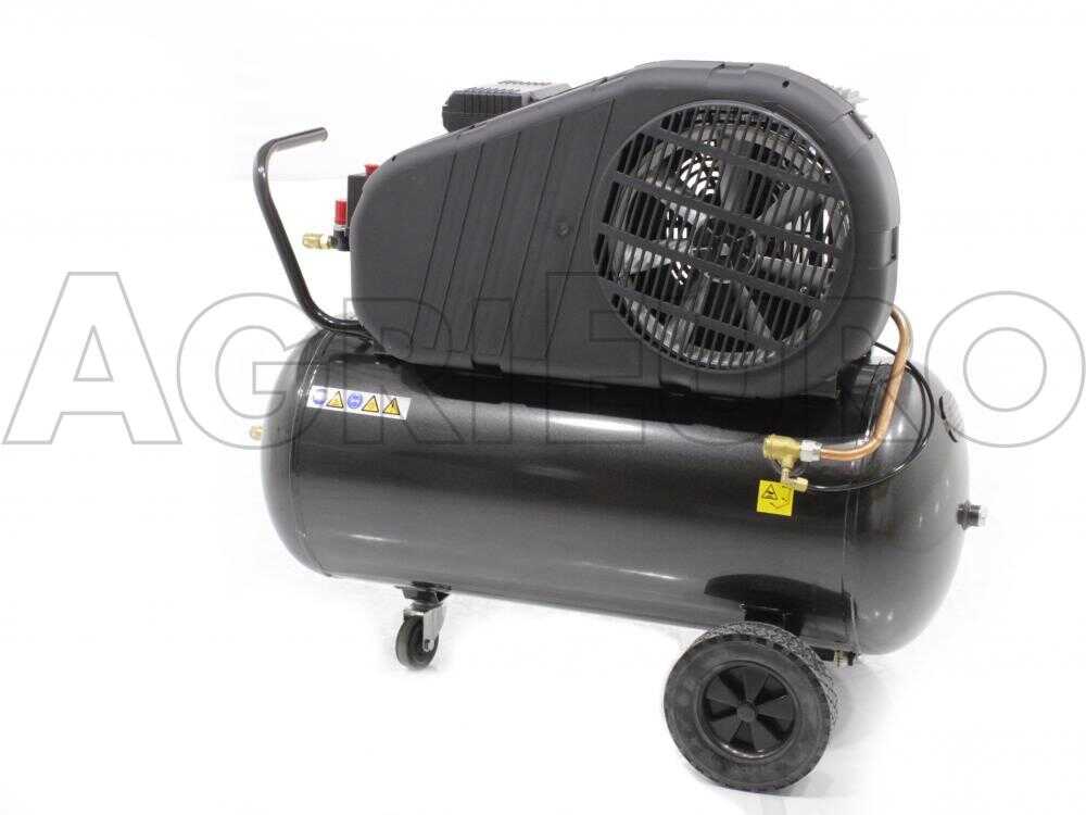 Nuair B2800B/100 CM3 - Elektrischer Kompressor mit Riemenantrieb - Motor 3 PS - 100 Lt – Bild 4