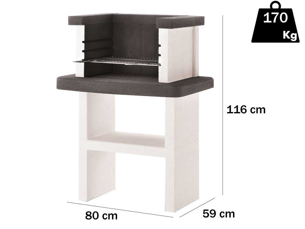 Palazzetti Belair - Grillkamin für Holzkohle