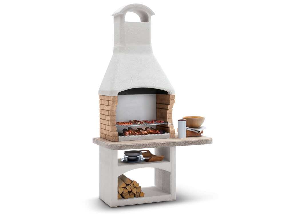 Palazzetti Boavista - Grillkamin aus Beton- Grillrost 68x40 cm – Bild 3