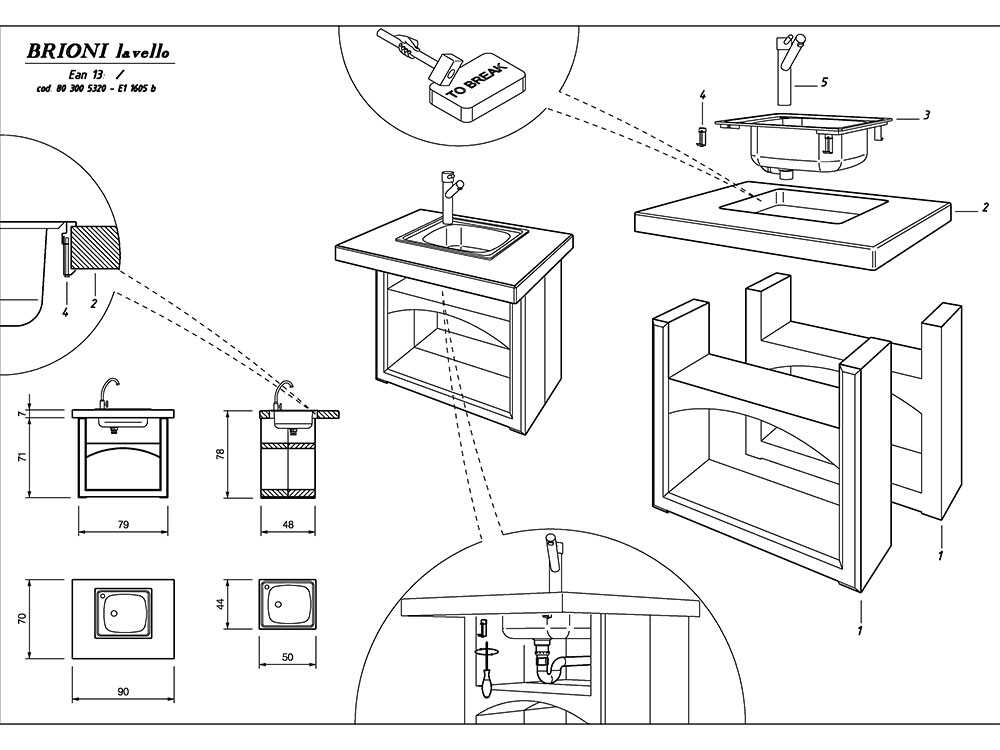 Palazzetti Brioni - Outdoor-Küche aus Beton – Bild 3