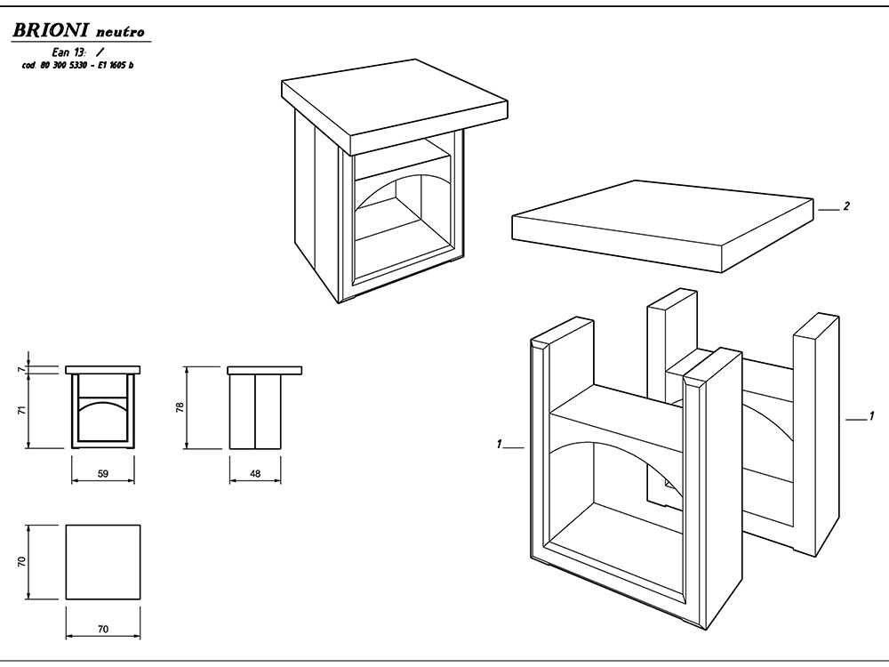 Palazzetti Brioni - Outdoor-Küche aus Beton – Bild 4
