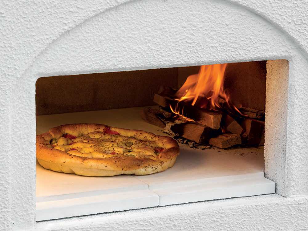 Palazzetti Easy Medium - Holzbackofen Pizzaofen - Innenraum: 77x65 cm - 4 Pizzen – Bild 4
