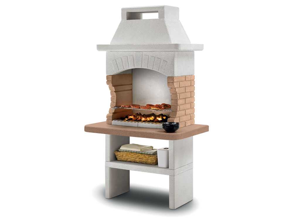Palazzetti Gran Canaria - Grillkamin aus Beton - Grillrost 68x40 cm – Bild 3