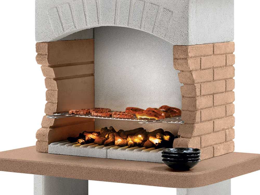 Palazzetti Gran Canaria - Grillkamin aus Beton - Grillrost 68x40 cm – Bild 4
