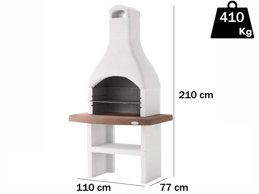 Palazzetti Las Vegas 2 - Gemauerter Holzkohlegrill