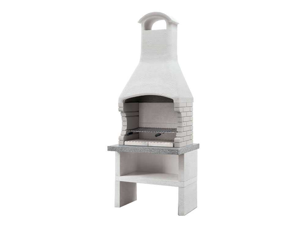 Palazzetti Marbella - Modul-Grillkamin aus Beton - für Holz und Holzkohle – Bild 4
